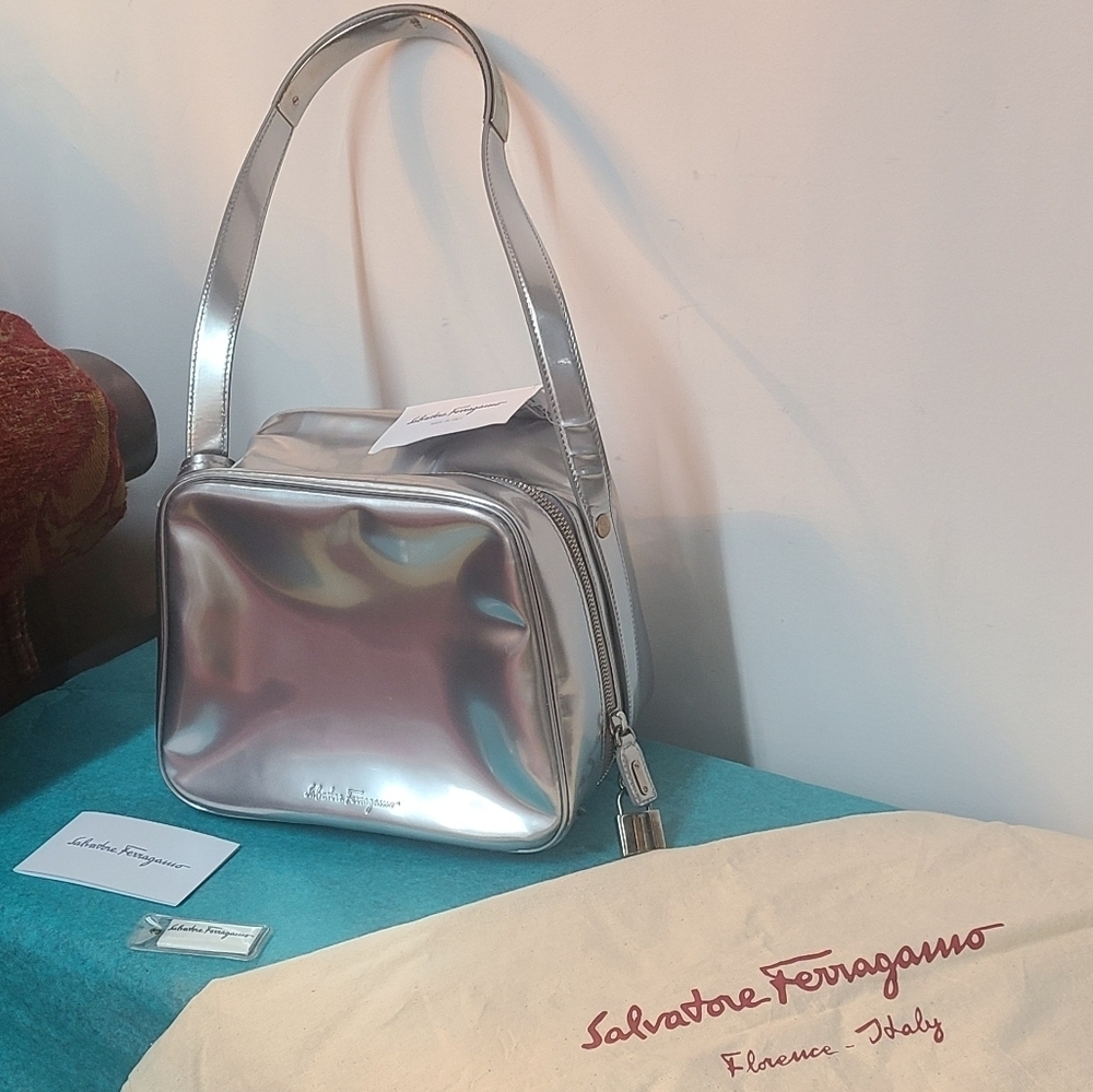 Salvatore Ferragamo Vara Doctors Handbag